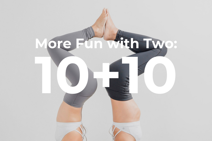 More Fun with Two: Buy 10 Get 10 Free