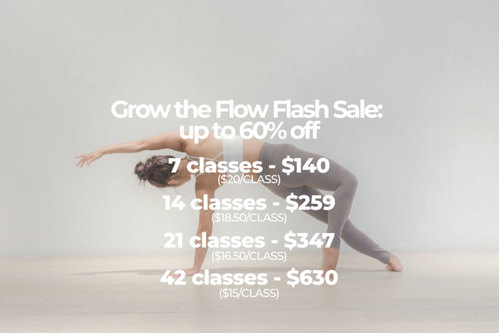 Grow the Flow Flash Sale: Up to 60% Off