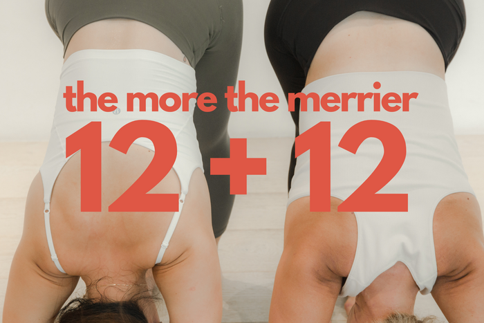 The More The Merrier: 12 + 12